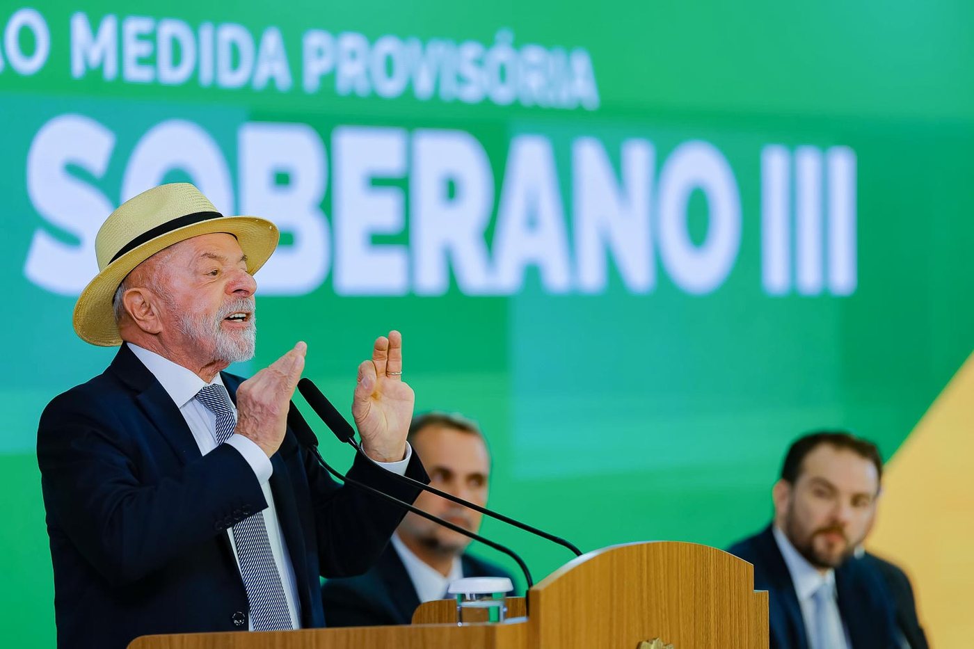 Lula em evento do Plano Brasil Soberano